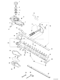 Part Location Diagram of X505000280 Echo Label-Caution