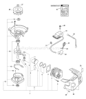 Page C Diagram and Parts List for HC-201 02001001 - 02999999 Echo Hedge Trimmer