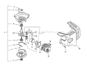 Part Location Diagram of 10151408160 Echo Cover, Cylinder