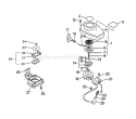 Part Location Diagram of 61022222360 Echo Pipe-Main-Orange