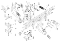 Page C Diagram and Parts List for HC-210E  Echo Hedge Trimmer