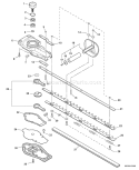 Page H Diagram and Parts List for HC-225 S64711001001 - S64711999999 Echo Hedge Trimmer