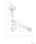 Page D Diagram and Parts List for HC-230 S76512001001 - S76512999999 Echo Hedge Trimmer