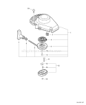 Part Location Diagram of 90021206014 Echo Screw 6X14