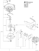 Page C Diagram and Parts List for HC-233 02001001 - 02999999 Echo Hedge Trimmer