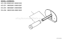 Page J Diagram and Parts List for HC-230 05003401 - 05999999 Echo Hedge Trimmer