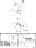 Page D Diagram and Parts List for HC-231 07001101 - 07999999 Echo Hedge Trimmer