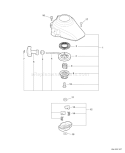 Page N Diagram and Parts List for HC-235 S64811010377 - S64811999999 Echo Hedge Trimmer