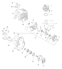 Page C Diagram and Parts List for HCA-2400 After S/N 005910 Echo Hedge Trimmer