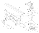 Page D Diagram and Parts List for HCA-2400 After S/N 005910 Echo Hedge Trimmer