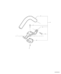 Page I Diagram and Parts List for HCA-260 07001001 - 07999999 Echo Hedge Trimmer
