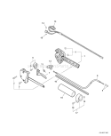Part Location Diagram of 90050000002 Echo Nut 2