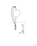 Page M Diagram and Parts List for HCA-265 S71712001874 - S71712999999 Echo Hedge Trimmer