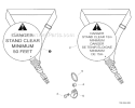 Shoulder Harness Diagram and Parts List for HCA-266 T43011001001-T43011999999 Echo Hedge Trimmer