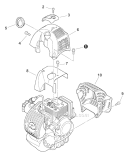 Covers Diagram and Parts List for HCA-266 T43112001001-T43112999999 Echo Hedge Trimmer