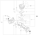 Engine, Short Block - Sb1102 Diagram and Parts List for HCA-266 T43112001001-T43112999999 Echo Hedge Trimmer