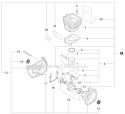 Part Location Diagram of P021037310 Echo Kit, Piston