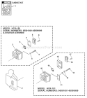 Page F Diagram and Parts List for HCR-151 06001001 - 06999999 Echo Hedge Trimmer