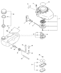Page H Diagram and Parts List for HCR-151 06001001 - 06999999 Echo Hedge Trimmer