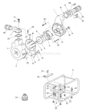 Part Location Diagram of 104800801020 Echo Packing-Delivery Flange