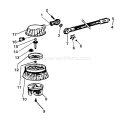 Page A Diagram and Parts List for HPP-1890 1991 Echo Pressure Washer