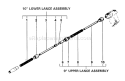 Page E Diagram and Parts List for HPP-1890 1991 Echo Pressure Washer