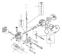 Page H Diagram and Parts List for HPP-1890 S/N 1457-1606 - 1994 Echo Pressure Washer