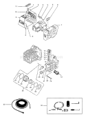 Part Location Diagram of 7355240351 Echo Handle