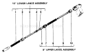 Part Location Diagram of 7300000002 Echo Lance Assembly-9" Upper