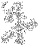 Part Location Diagram of 13191005330 Echo Fuel Tank Retainer