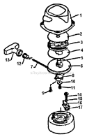 Part Location Diagram of 17722104630 Echo Side Plate-Outer