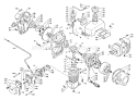 Page B Diagram and Parts List for K-3W  Echo Trimmer