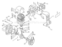 Part Location Diagram of 14587100765 Echo Muffler Cover