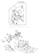 Part Location Diagram of 13031700760 Echo Filter-air
