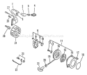 Page F Diagram and Parts List for LHB-2100 After S/N 005851 Echo Leaf Blower / Vacuum