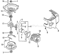 Page B Diagram and Parts List for LHD-1700 002838-004337 Echo Hedge Trimmer