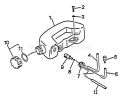 Page C Diagram and Parts List for LHD-1700 002838-004337 Echo Hedge Trimmer