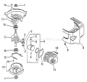 Page B Diagram and Parts List for LHD-1700 After S/N 001001-002837 Echo Hedge Trimmer