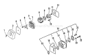 Page F Diagram and Parts List for LHD-1700 After S/N 004338 Echo Hedge Trimmer