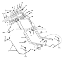 Page D Diagram and Parts List for LM-212PB  Echo Lawn Mower