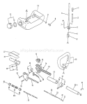 Part Location Diagram of 35120108930 Echo Handle Assembly, Loop