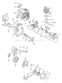 Page C Diagram and Parts List for LST-2450 001001-002506 Echo Trimmer