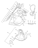 Page D Diagram and Parts List for LST-2450 001001-002506 Echo Trimmer