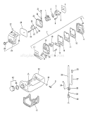 Part Location Diagram of 13031048930 Echo Filter-air