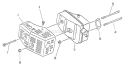 Page D Diagram and Parts List for M14VB2Z0 M14V B2Z0 Echo Lawn Mower