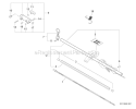 Driveshaft, Pipe Assembly, And Coupler Diagram and Parts List for PAS-225 S59511001001-S59511003000 Echo Trimmer