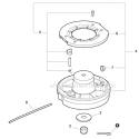 Rapid Loader Trimmer Head Diagram and Parts List for PAS-225 S59511001001-S59511003000 Echo Trimmer