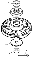 Srm Echomatic Head 21560070 Diagram and Parts List for PAS-225 S59511001001-S59511003000 Echo Trimmer