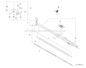 Main Pipe Assembly, Driveshaft, Coupler Diagram and Parts List for PAS-225 S59612001001-S59612022000 Echo Trimmer