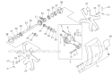 Tiller - Cultivator Attachment Diagram and Parts List for PAS-225 S59612001001-S59612022000 Echo Trimmer